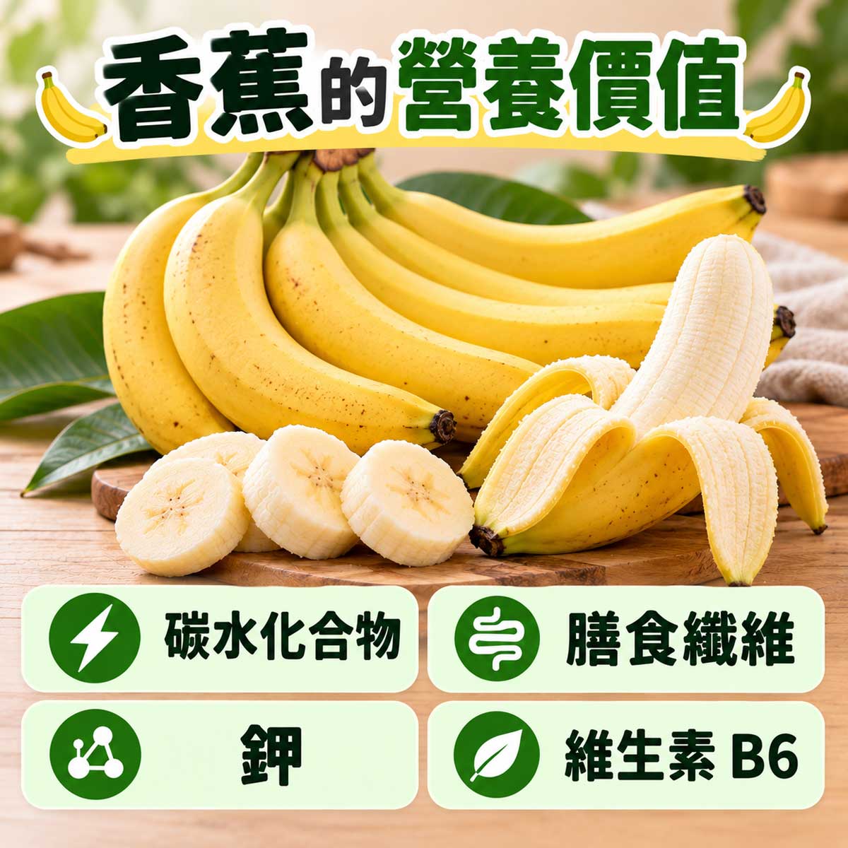 香蕉的好處與壞處