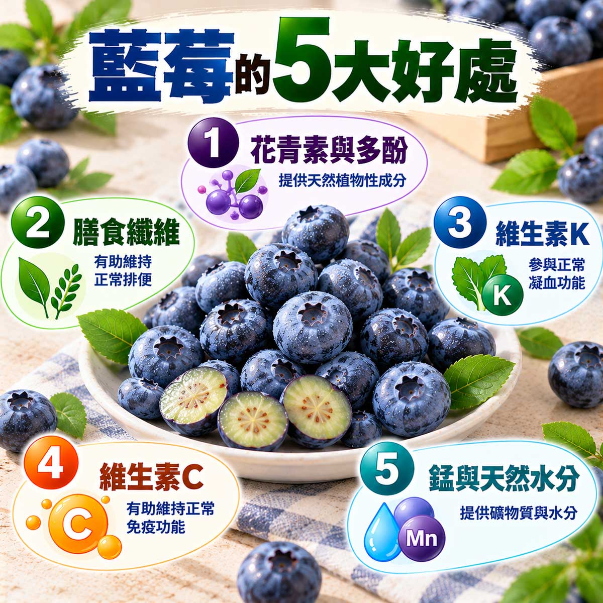 藍莓的好處與壞處
