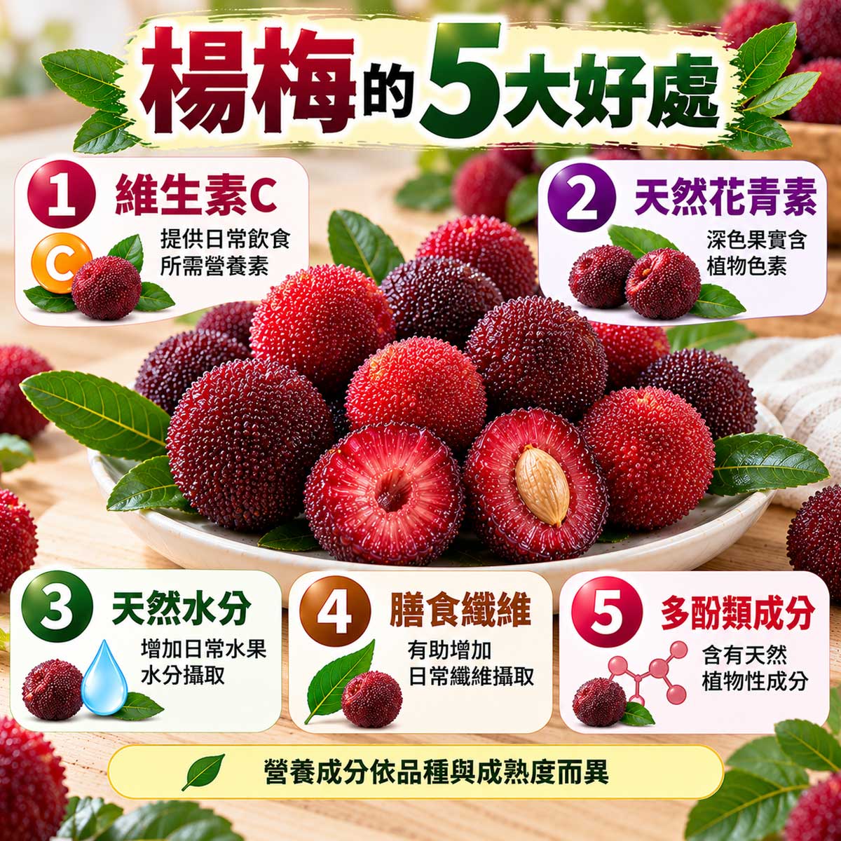 楊梅的好處與壞處
