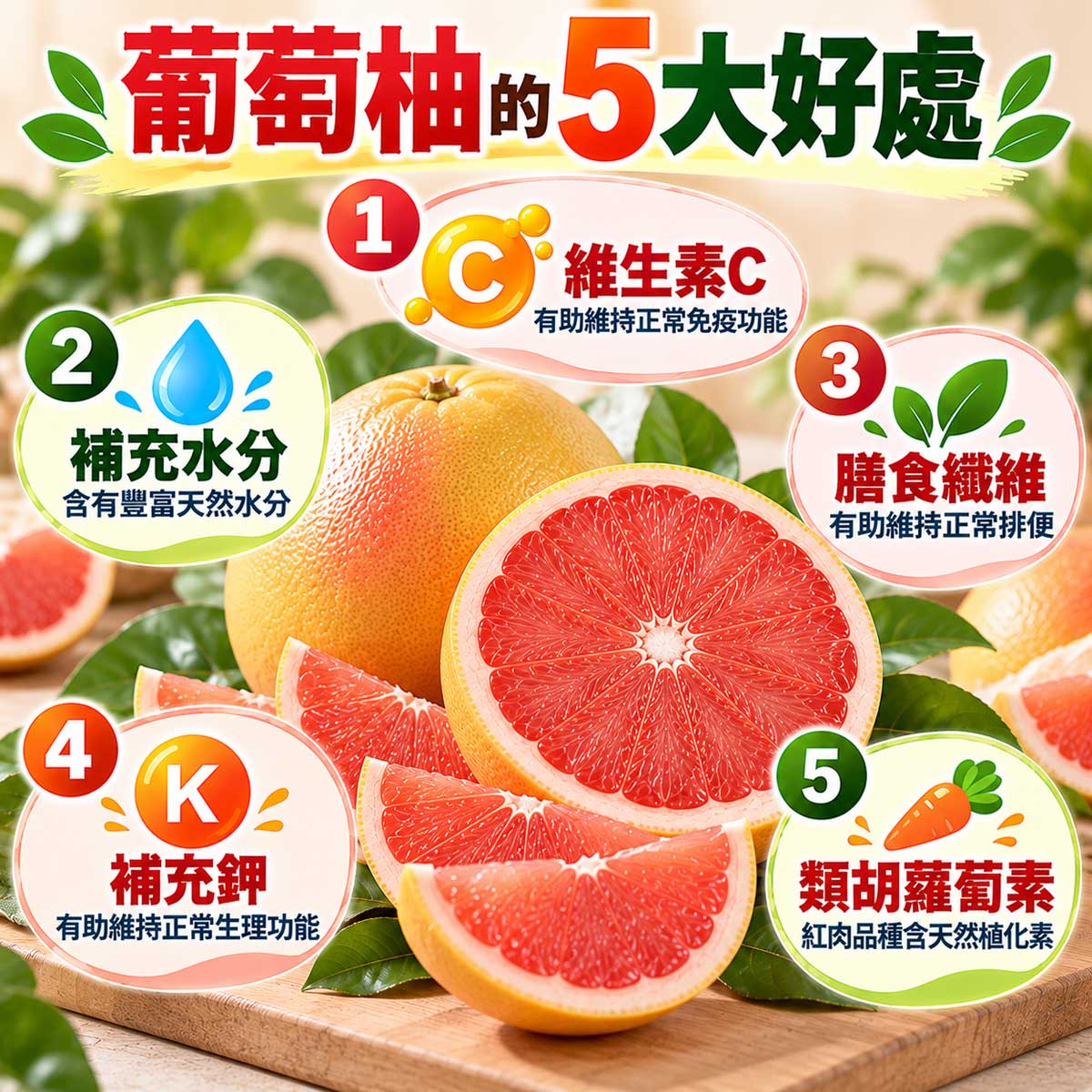 葡萄柚的好處與壞處