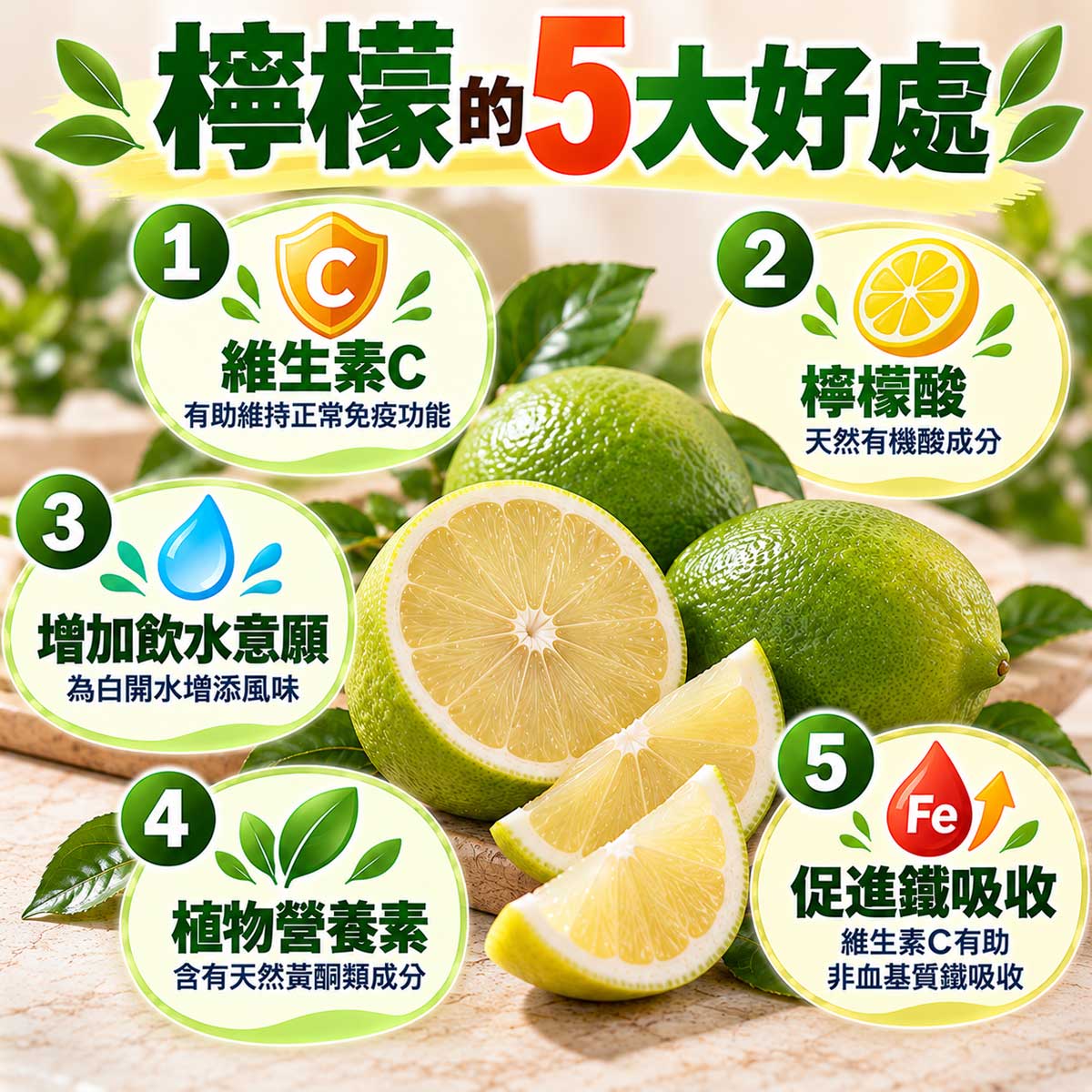 檸檬的好處與壞處
