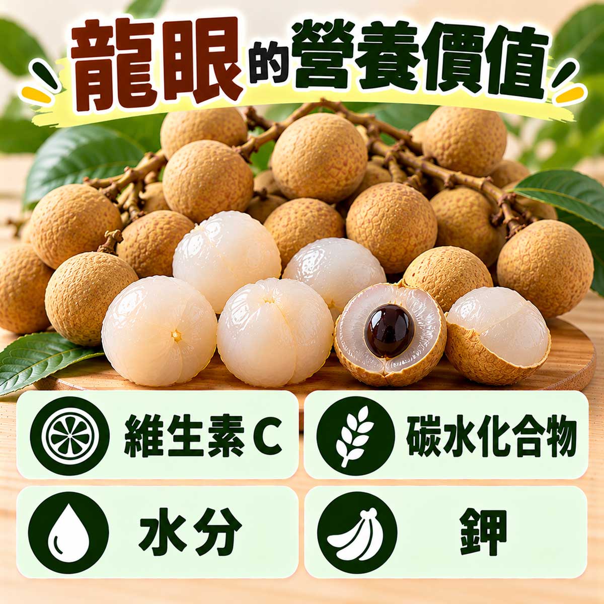 龍眼的好處與壞處