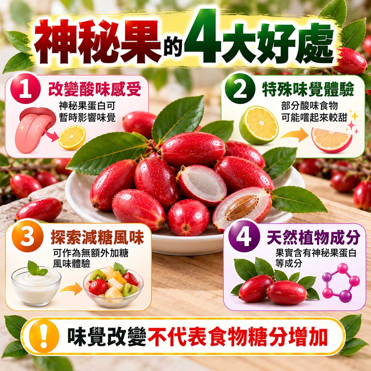 神秘果的好處與壞處