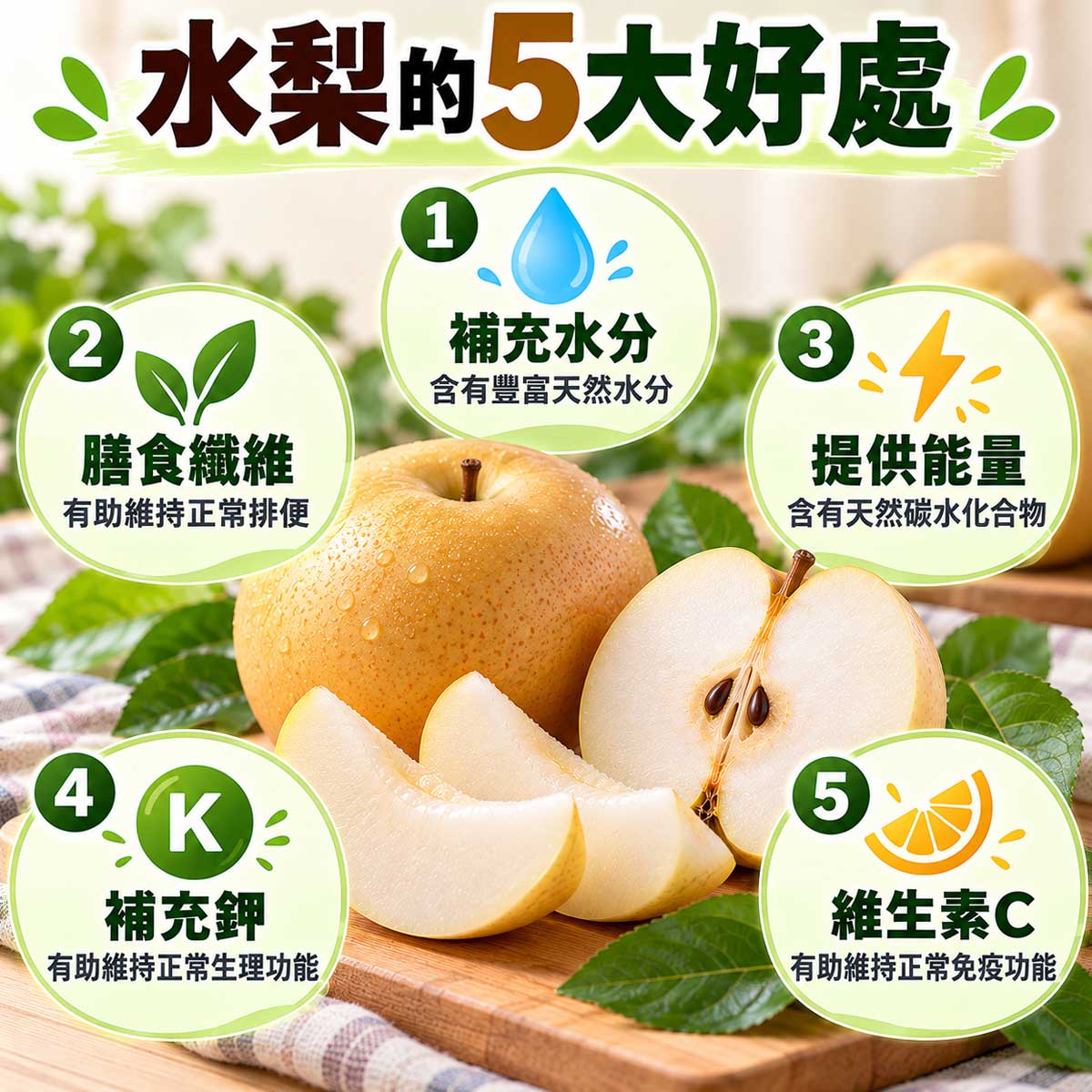 水梨的好處與壞處