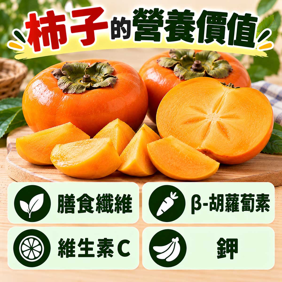 柿子的好處與壞處