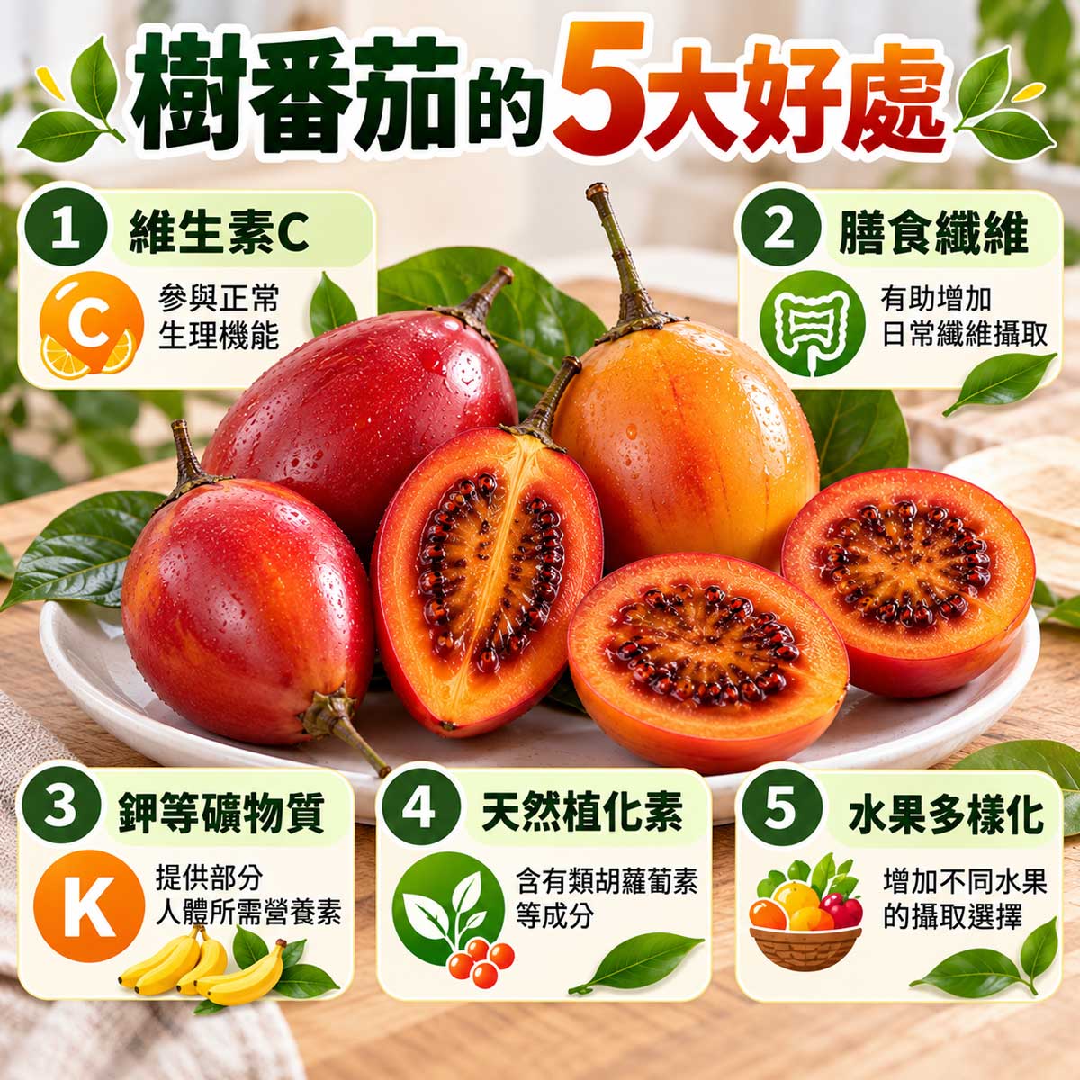 樹番茄的好處與壞處