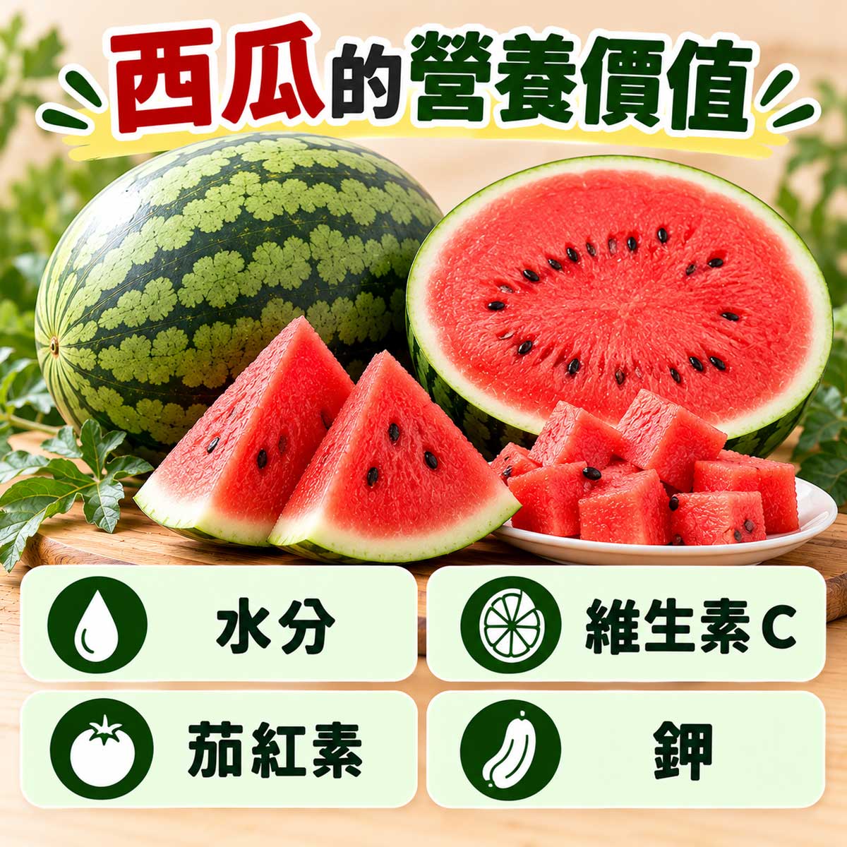 西瓜的好處與壞處