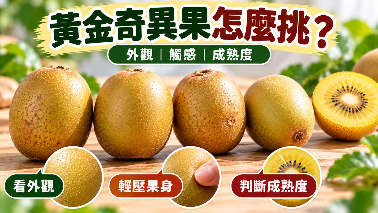 黃金奇異果怎麼挑封面圖